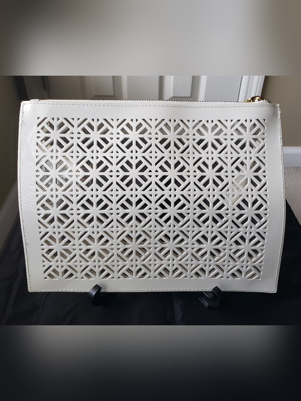 Tory Burch Laser Cut PVC Wristlet